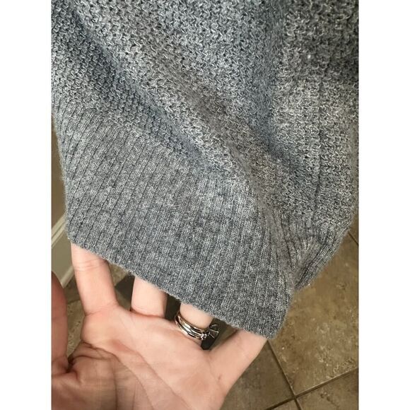 Eileen Fisher Button Down Cardigan Sweater Wool Cashmere Elbow Sleeve Medium EUC - Picture 10 of 14